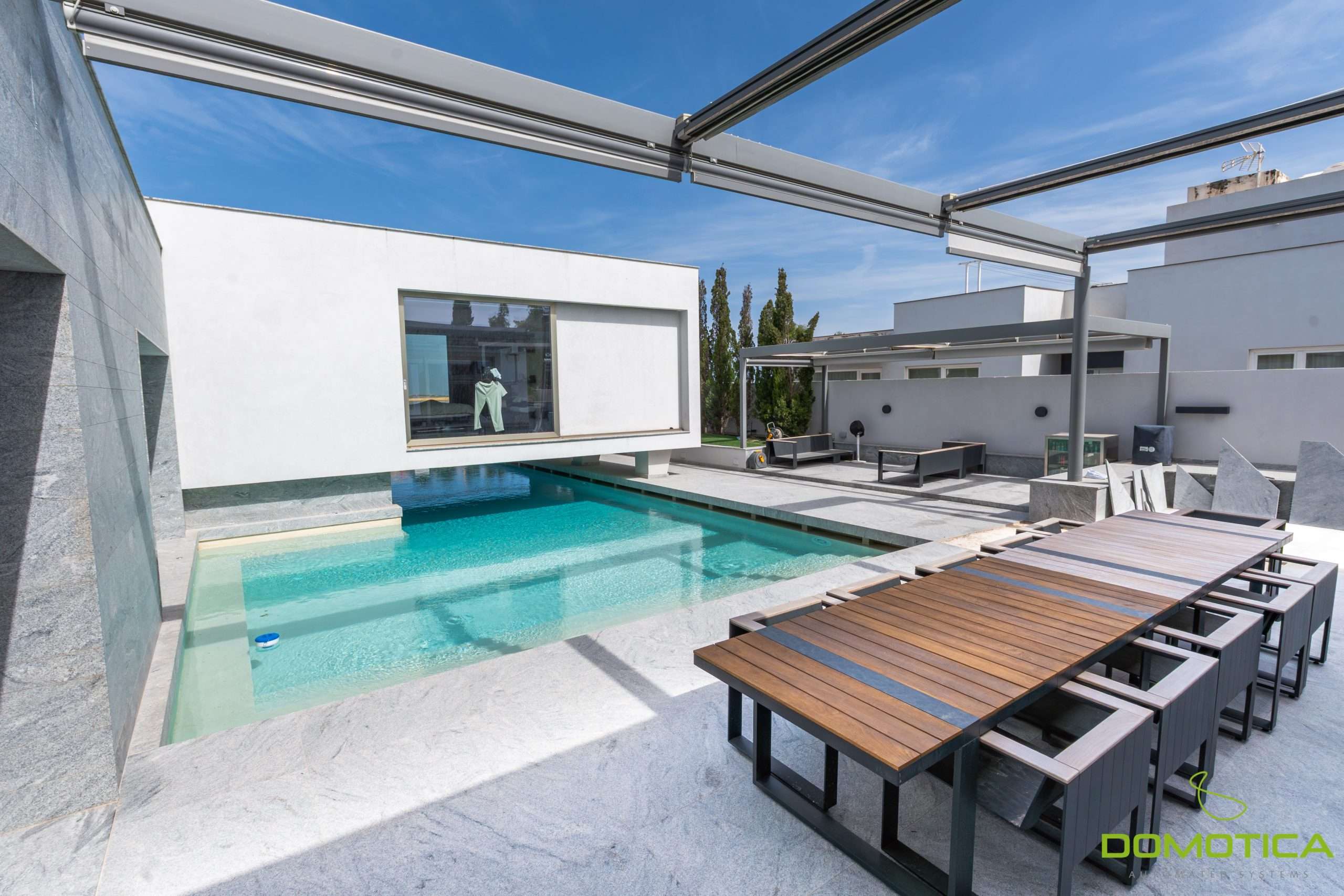 Contemporary Malta villa with integrated building automation
